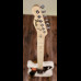 Left Handed MIJ Fender Traditional 70's Custom Telecaster In Arctic White With Fender Gig Bag
