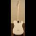 Left Handed MIJ Fender Traditional 70's Custom Telecaster In Arctic White With Fender Gig Bag